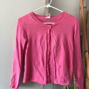 THRIFTED PINK CARDIGAN